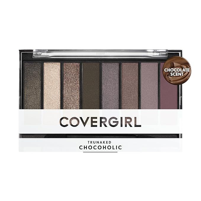 COVERGIRL Trunaked Scented Eye Shadow Palette, Chocoholic 845, 0.22 Ounce, Pack of 1 | Amazon (US)