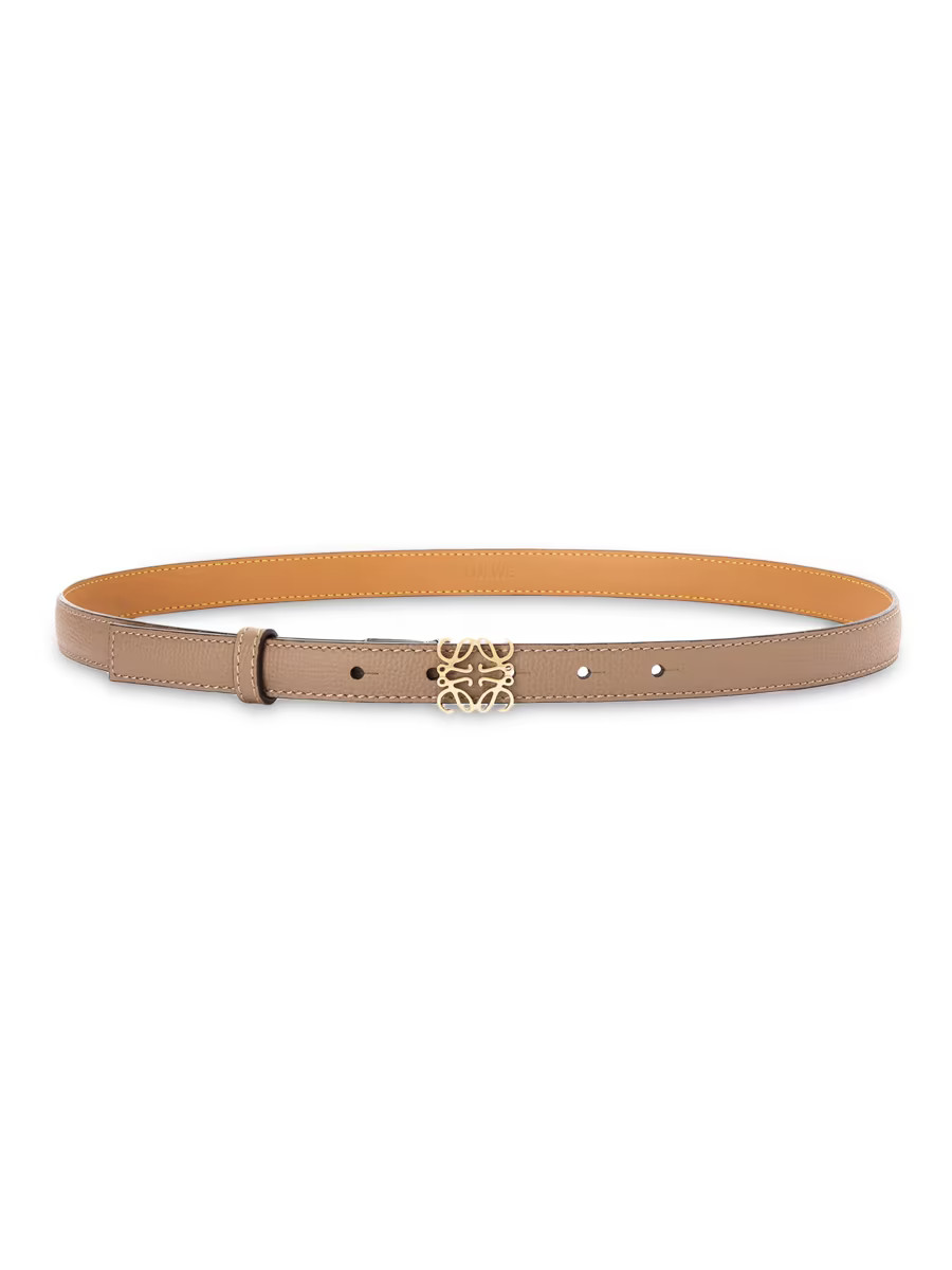 Anagram Leather Belt | Saks Fifth Avenue