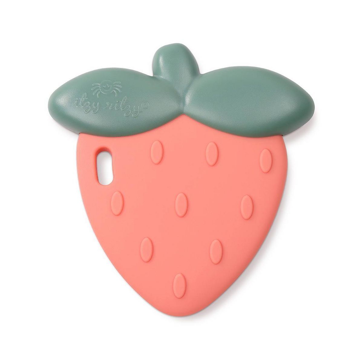 Itzy Ritzy Sweetie Shake Teether - Strawberry | Target