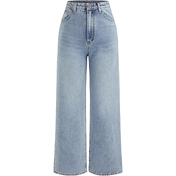 CIDER Wide Leg Jeans for Women High Waisted Denim Pants Boyfriend Jeans Trendy Casual Summer Bott... | Amazon (US)