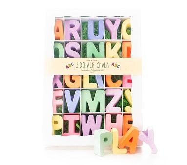 Twee ABC Chalk Set | Pottery Barn Kids