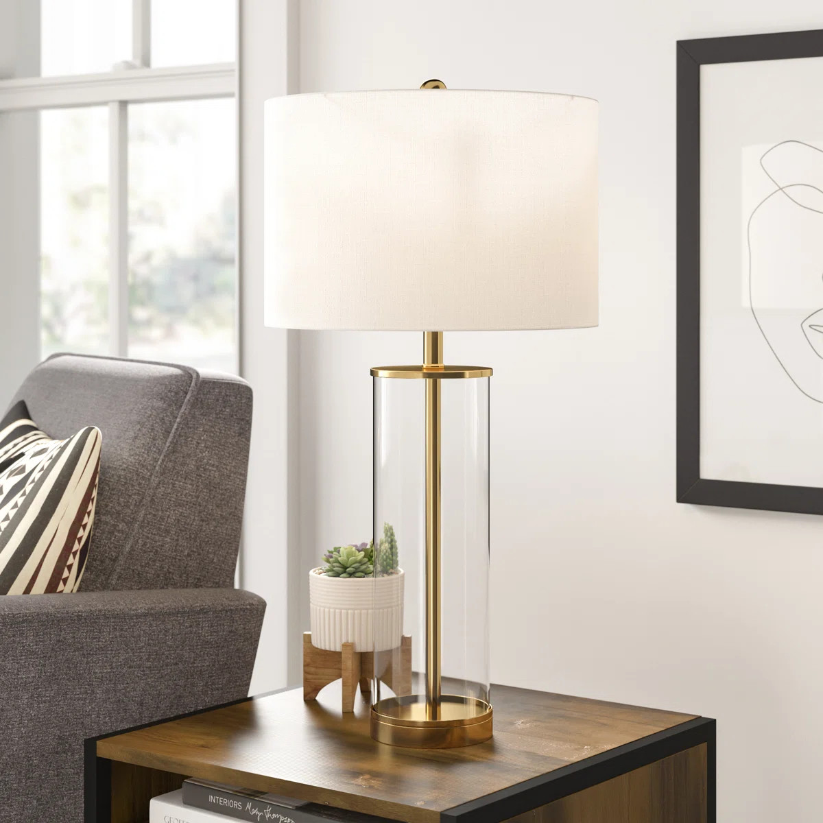 Everly Quinn Silberston 29.25" Table Lamp & Reviews | Wayfair | Wayfair North America