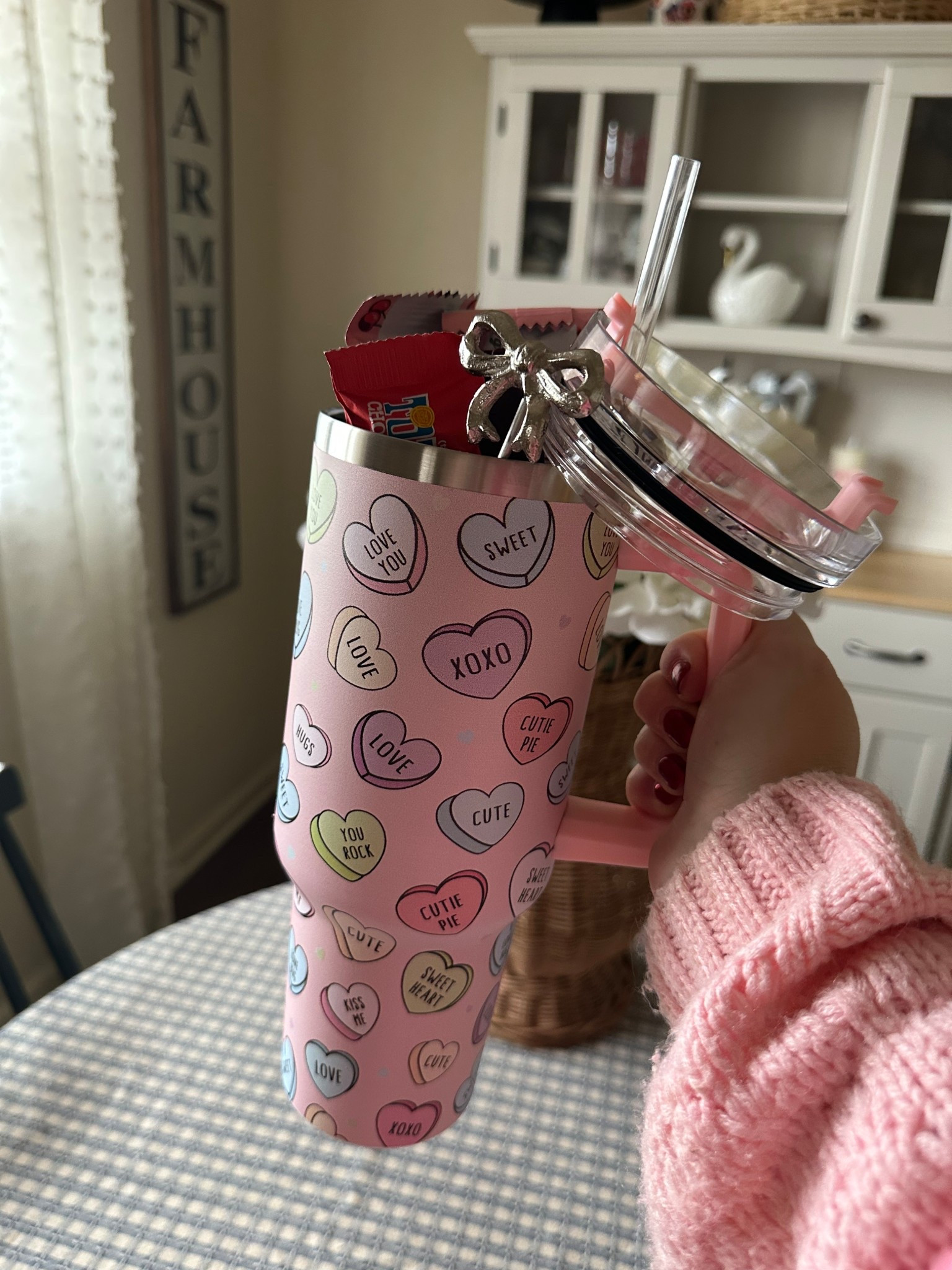 Using a tumbler as a gift container is a favorite! It’s something they can use after plus there are so many budget friendly tumblers these days that are so cute. I’ve linked many in here also. 

#LTKGiftGuide #LTKHome #LTKSeasonal