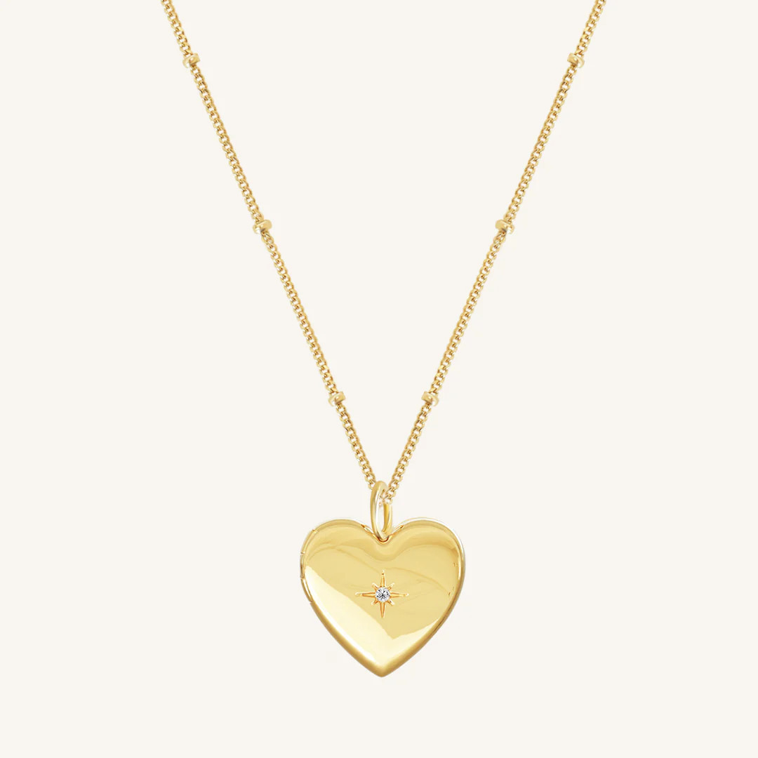 Behold Heart Photo Locket Necklace | Francesca Jewellery