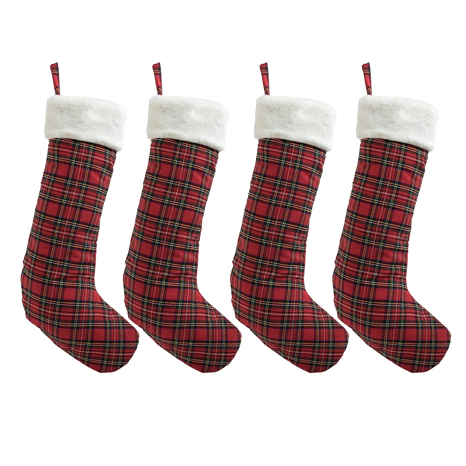 The Holiday Aisle® Plaid Christmas Stocking | Wayfair | Wayfair North America