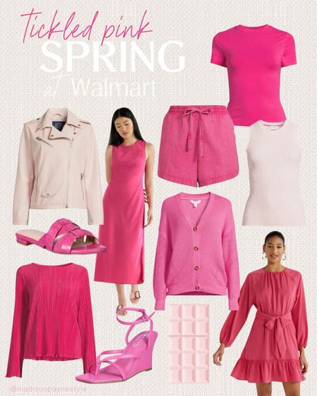 WALMART NEW ARRIVALS 🌸 what better color to kick off Spring than pink! 

Walmart, Walmart New Arrivals, Walmart Spring, Walmart Outfit, Spring Outfit, Madison Payne

#LTKfindsunder50 #LTKstyletip #LTKSeasonal