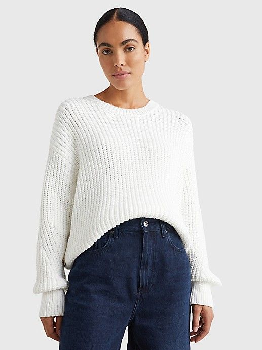 Side-Button Crewneck Sweater | Tommy Hilfiger (US)