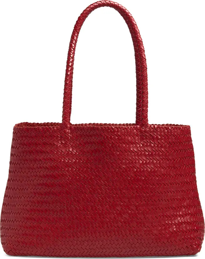 Handwoven Leather Tote | Nordstrom