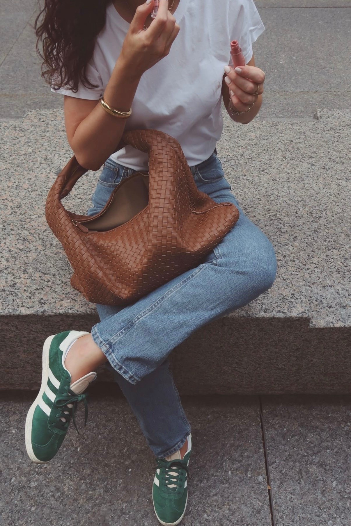 Recreate the look!  Style inspo from Pinterest to your cart - Like and similar items linked to help you recreate this style 💚


#trending outfit
#Pinterest outfit inspo
#Pinterest inspired 
#Amazon fashion 
#amazon finds 
#spring denim 
#summer jeans
#mom jeans 
#straight leg jeans
#levis
#levi jeans 
#revolve fashion
#revolve jeans
#designer jeans 
#abercrombie jeans
#abercrombie fashion
#Abercrombie sale 
#spring fashion
#summer fashion
#style inspo
#spring outfit inspo
#fashion inspo
#outfit inspo
#casual style
#elevated casual 
#jeans styled 
#casual outfit 
#european style
#woven handbag
#crescent handbag
#hobo
#brown handbag
#brown purse.
#oversized tote   
#basic white tee
#white tshirt
#madewell 
#green adidas
#adidas handball spezial
#mom sneakers 
#classic sneakers  
#classic style 
#work fashion
#office outfit 
#weekend style
#day date outfit
#wine tasting outfit  
#mom style 
#mom outfit 
#errands outfit 
#airport outfit 
#travel outfit 
#street style
#new York style
#city outfit 
#date night outfit 
#Pinterest inspired
#photo credit to Pinterest
#ootd 

#LTKSeasonal #LTKmomlife #LTKootd