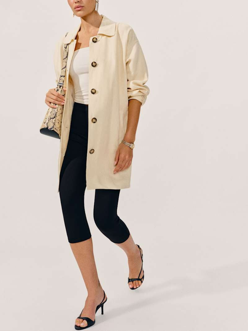 Irene Linen Jacket | Reformation (Global)