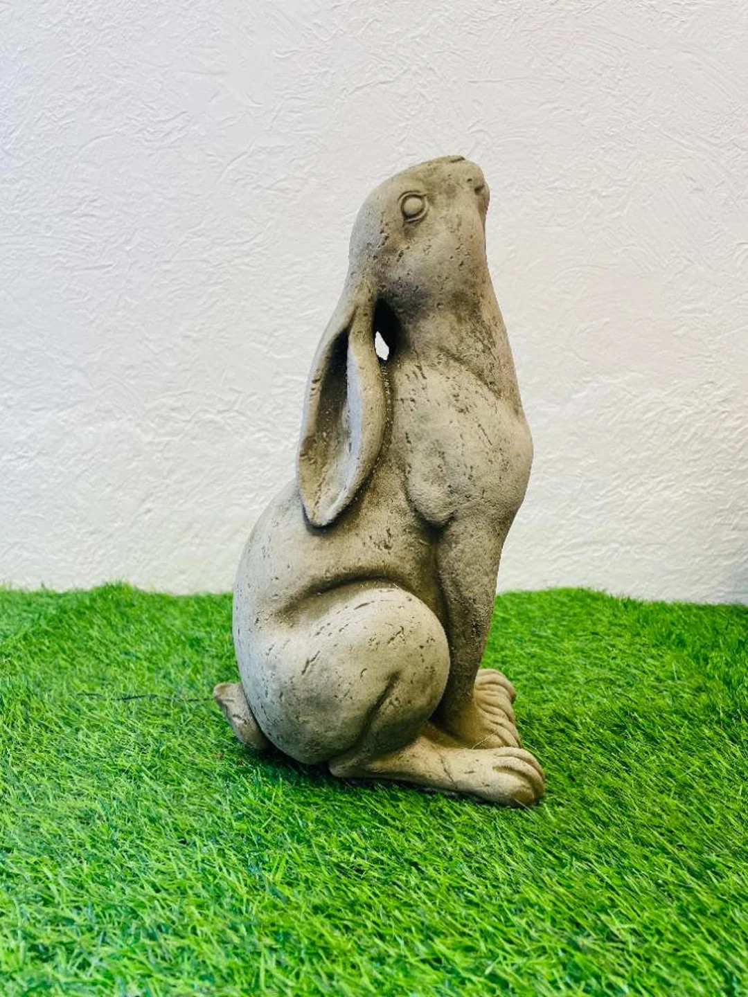 Garden Rabbit Ornament |made From Stone 30cm Tall | Wildlife Animal Decor for Outdoor Use 5kgs - ... | Etsy (US)