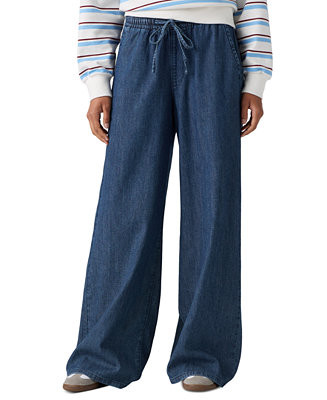 Women's Essential Wide-Leg Pants | Macy's