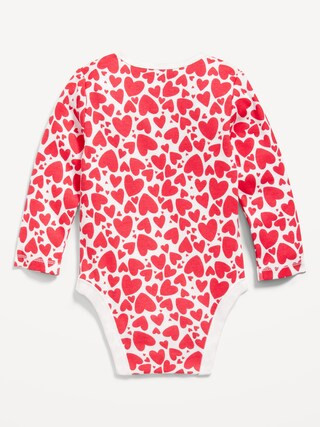 Printed Long-Sleeve Bodysuit for Baby | Old Navy (US)