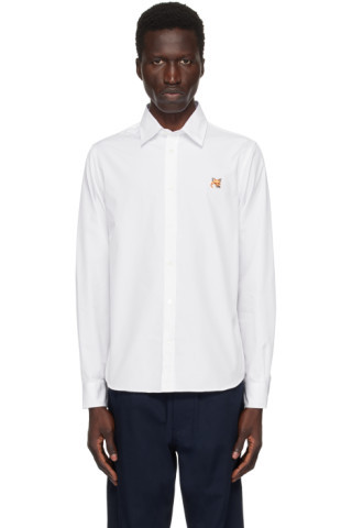White Fox Head Shirt | SSENSE