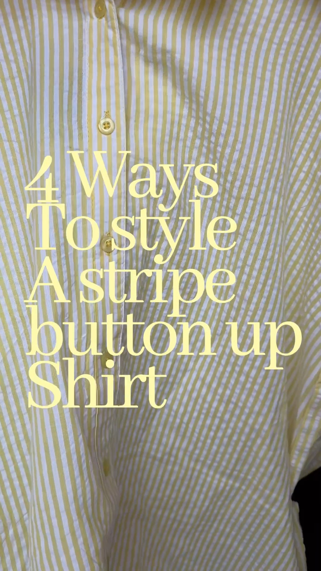 4 ways to style a stripped button up 💛💗

#LTKsummer #LTKuk #LTKwedding