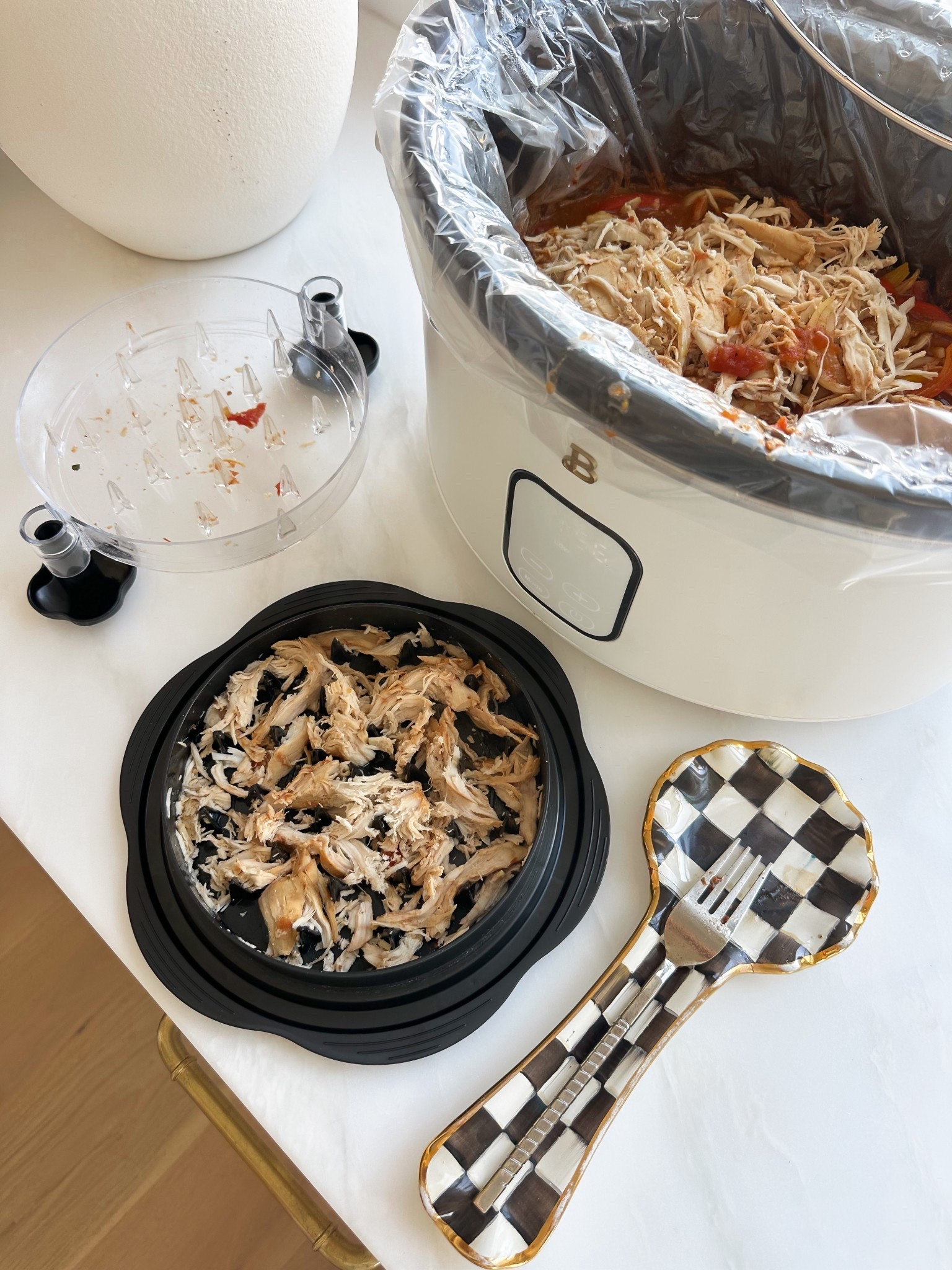 Love this chicken shredder! Ps. Thinking ahead for Christmas this would make a fun white elephant gift someone would use, hehe! 

#LTKFindsUnder50 #LTKHome