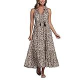Mud Pie Women's Eason Maxi Dress, Leopard, Small | Amazon (US)