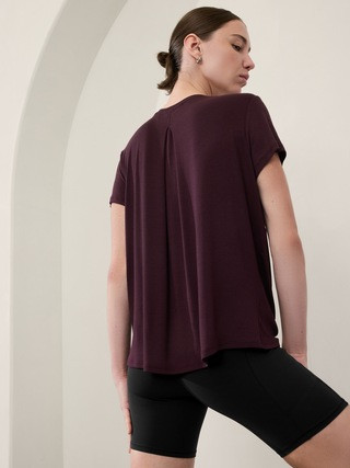 With Ease Rib Tee | Athleta