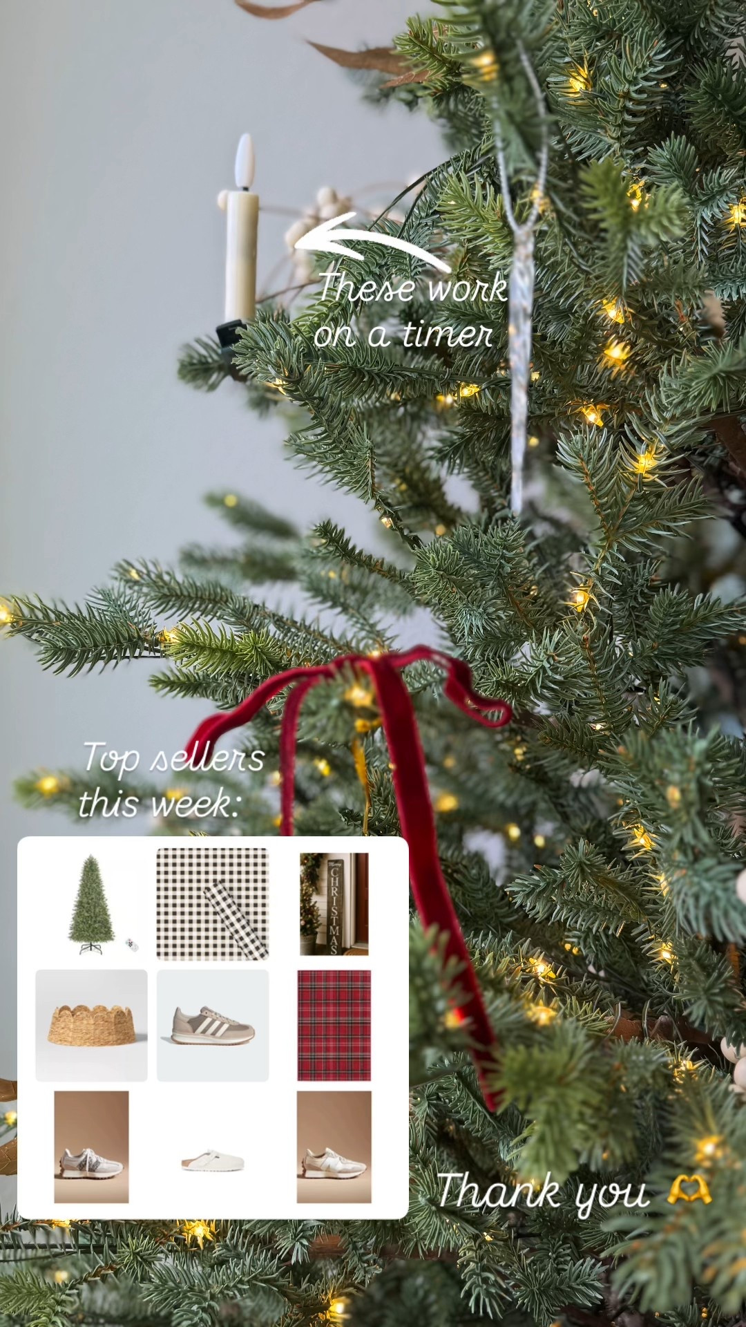 Christmas tree and trimmings. Affordable Christmas tree trimmings, scalloped tree skirt, Burgundy bow ornaments, candle for Christmas trees, Amazon finds, viral Christmas tree, Home Depot Christmas tree, best sellers of the week, gift ideas, plaid outdoor rug, plaid wrapping paper, best fall shoes, comfy sneakers, closet staple shoes, top sellers of the week, gift for her, twinkling Christmas tree, Christmas tree candles, 

#LTKFindsUnder100 #LTKHoliday #LTKFindsUnder50