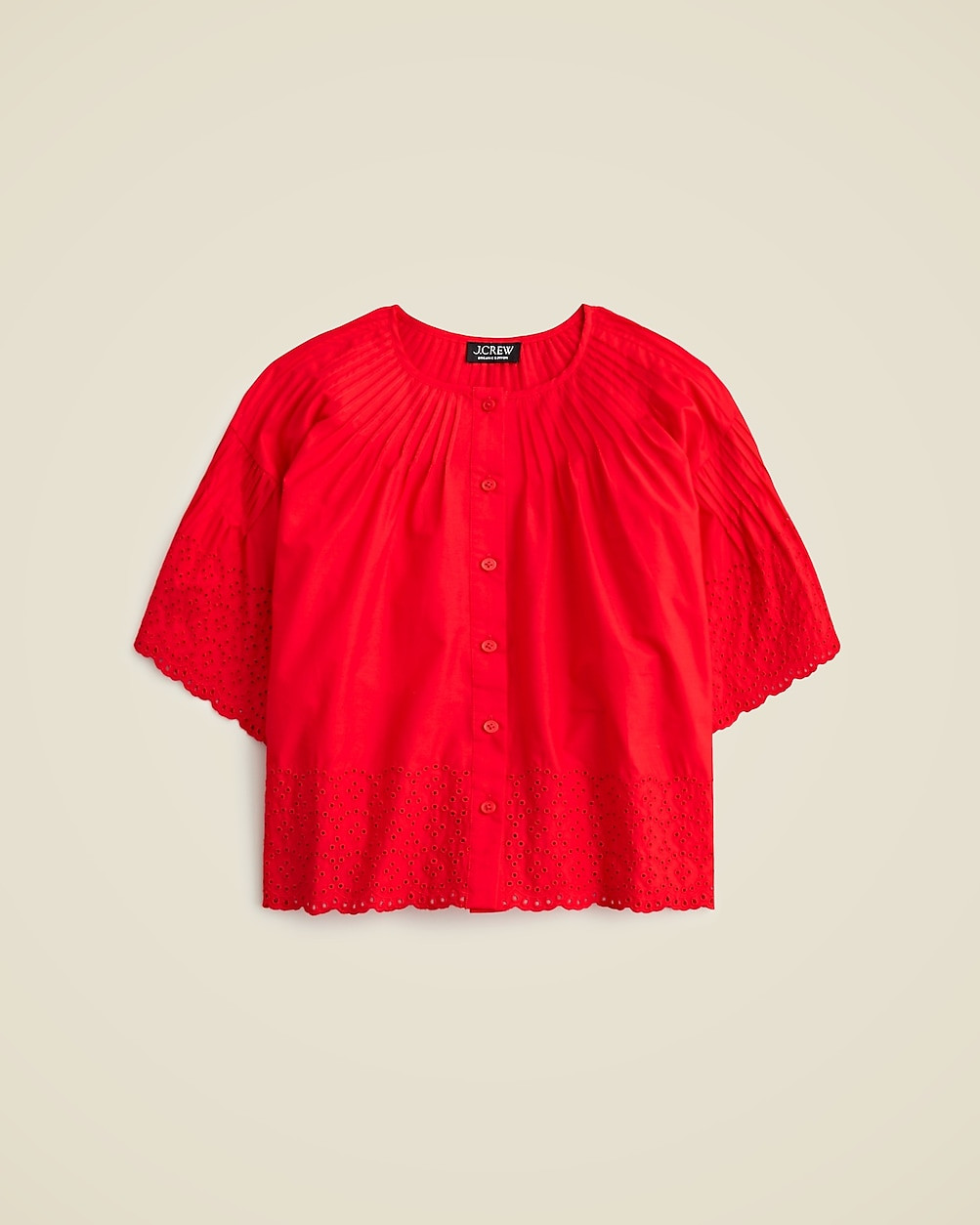 Jolie top in cotton poplin | J. Crew US