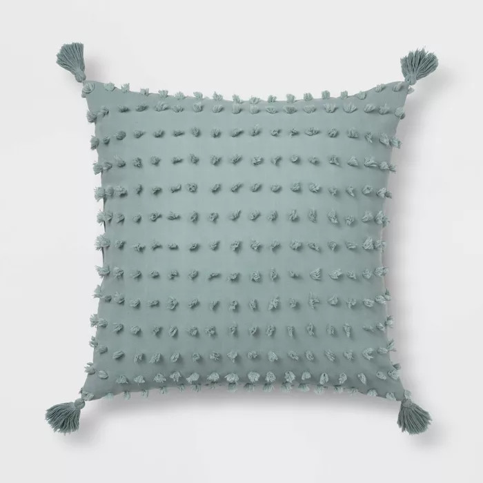 Euro Clipped Tassel Decorative Throw Pillow - Opalhouse™ | Target
