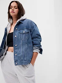 Oversized Icon Denim Jacket | Gap (US)
