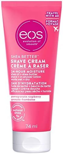 Shea Better Travel Size Shaving Cream, Pomegranate Raspberry, 24HR Hydration, 74ml | Amazon (CA)