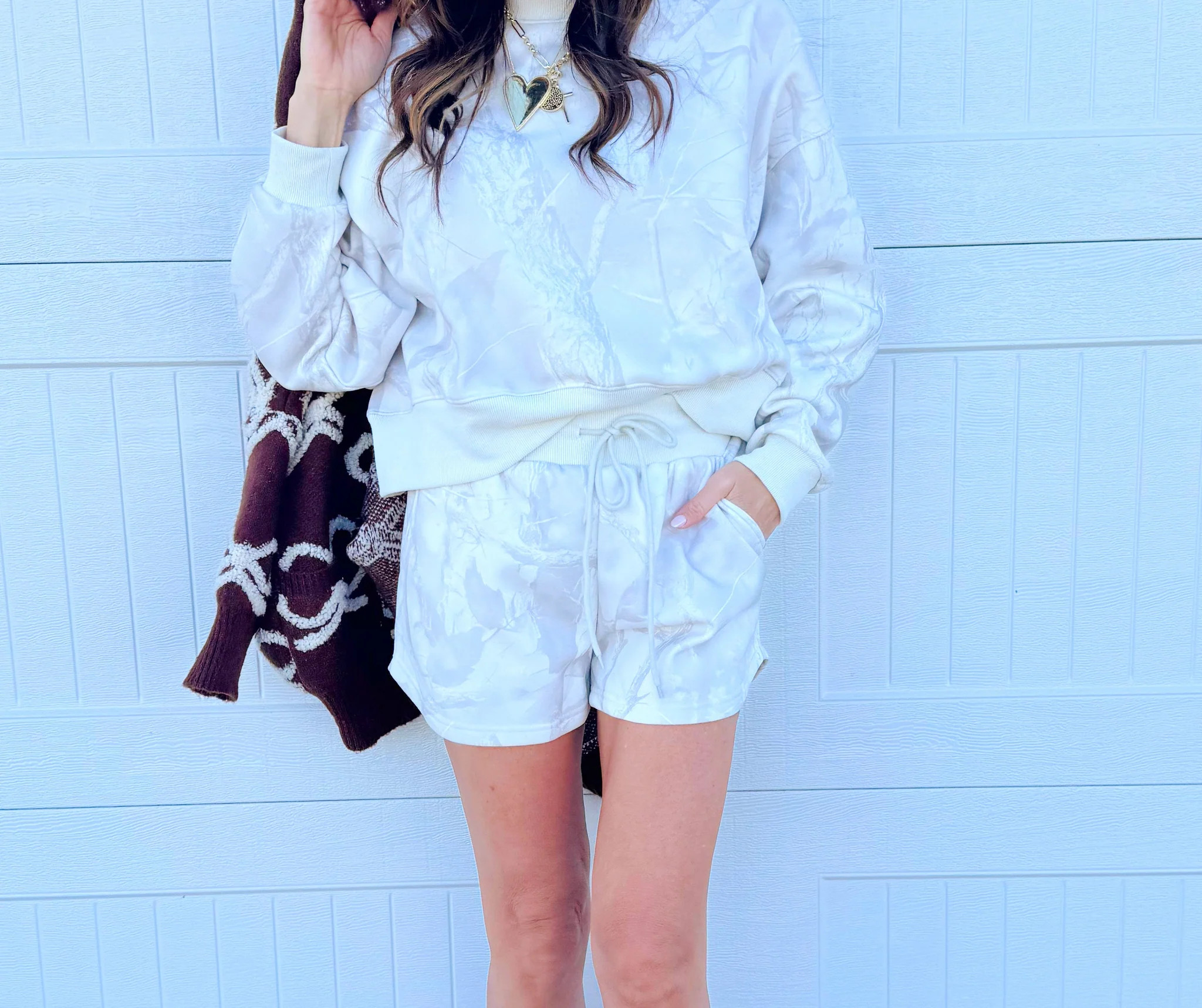 Light Camo Short | Poppy & Pine