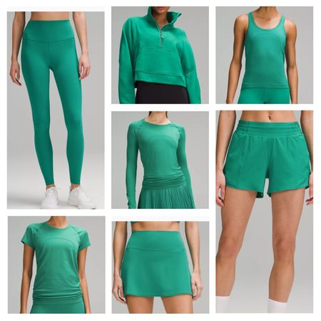 Lululemon cascadia green is the perfect kelly green! Grab the long sleeve, pullovers & leggings for holiday time💚
Tennis outfit
Pickleball
Athleisure
Shorts
Leggings
Tank top
Workout outfit



#LTKfindsunder50 #LTKfindsunder100 #LTKstyletip