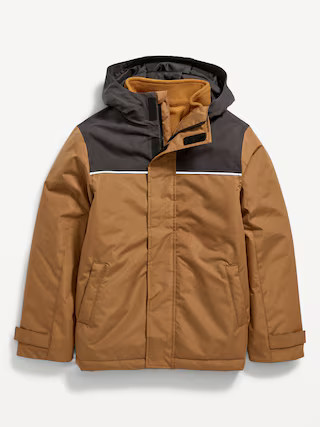 Gender-Neutral Water-Resistant 3-In-1 Snow Jacket for Kids | Old Navy (US)