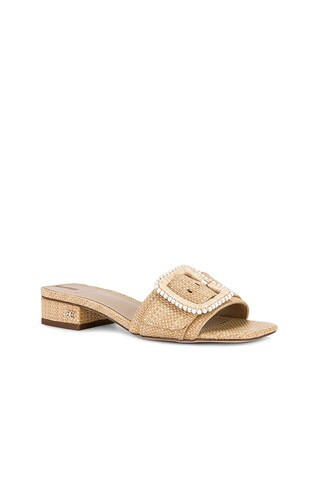 Sam Edelman Deacon Bead Sandal in Bleached Beechwood from Revolve.com | Revolve Clothing (Global)
