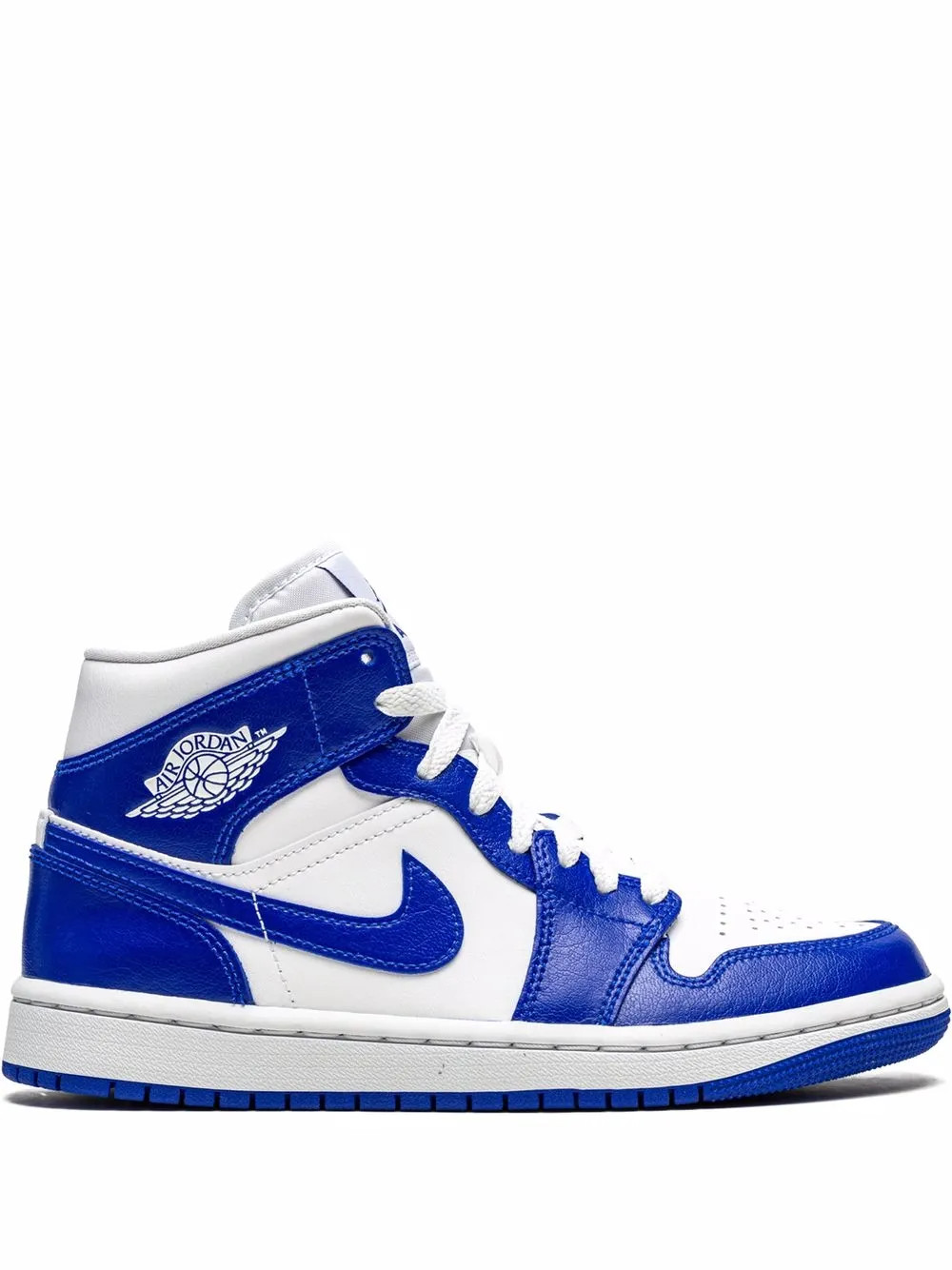 Jordan Air Jordan 1 Mid "Kentucky Blue" Sneakers - Farfetch | Farfetch Global