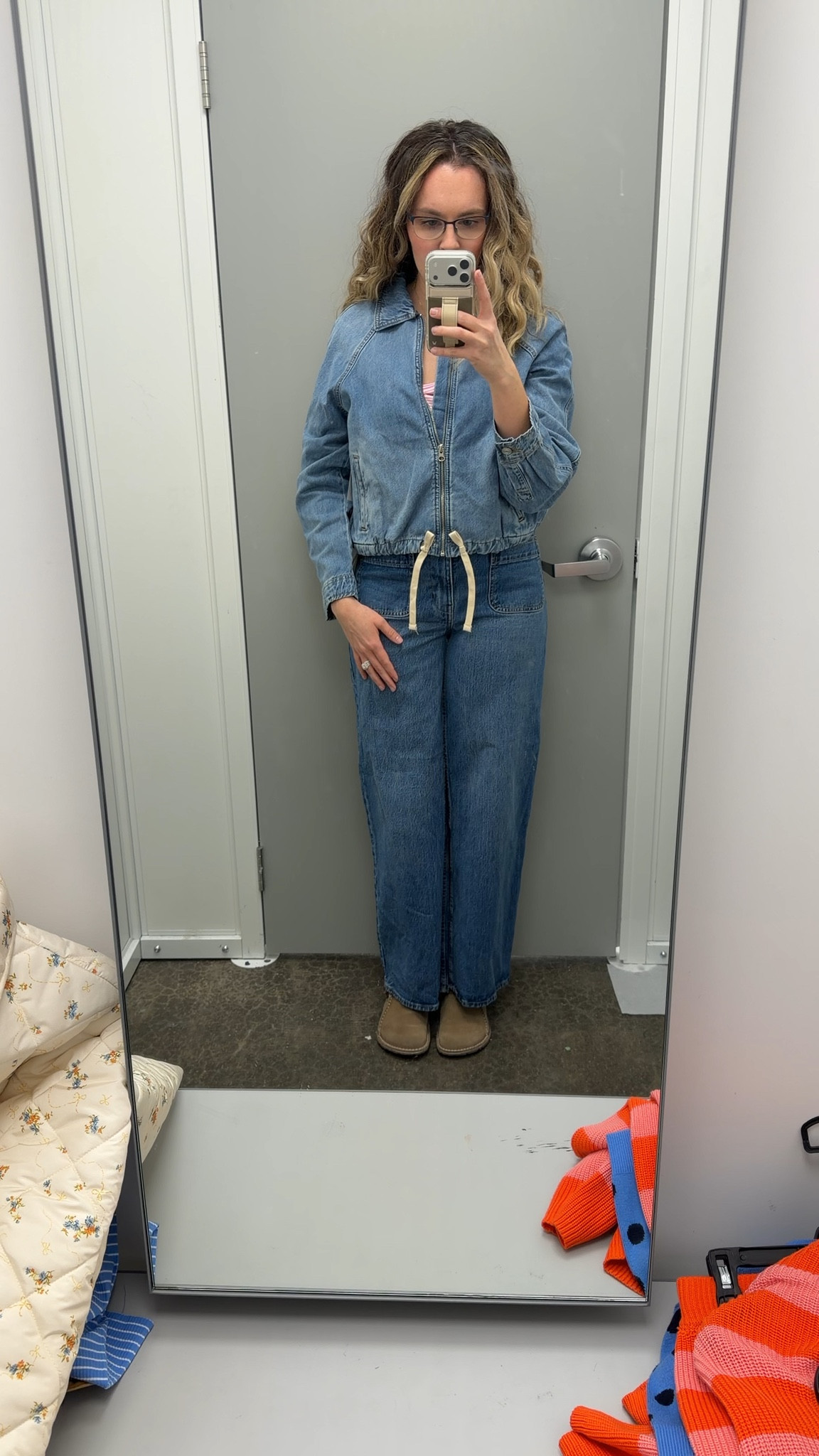 Denim on denim🤍
Walmartt

#LTKmomlife