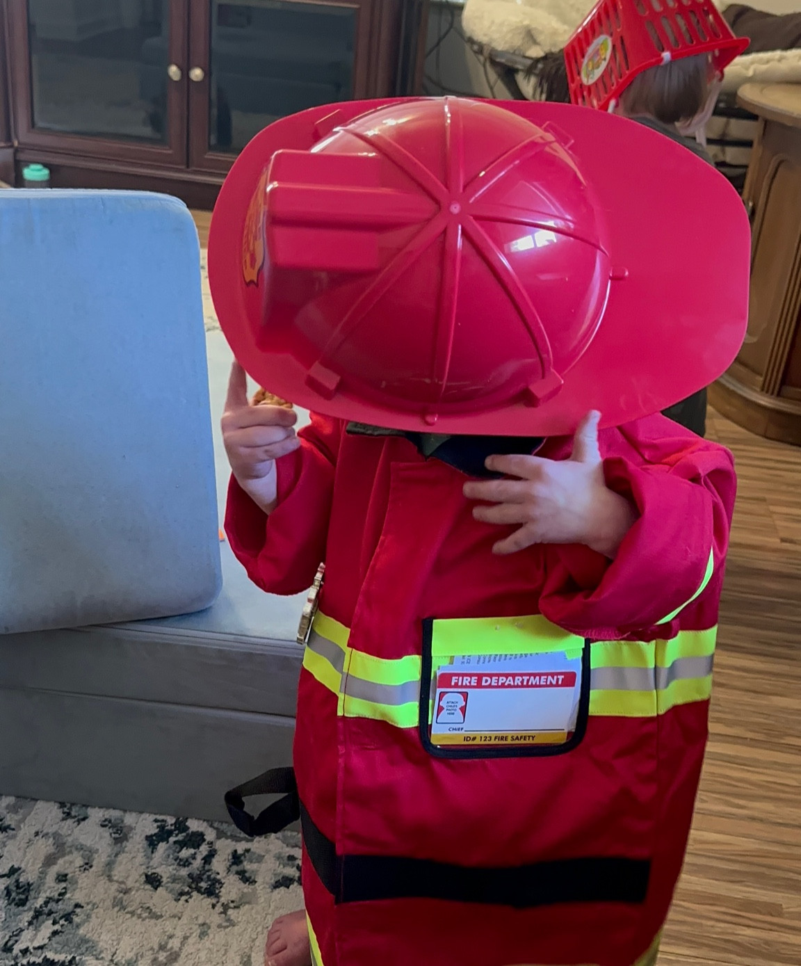 Toddler Melissa & Doug fireman costume 

#LTKGiftGuide #LTKfamily #LTKkids