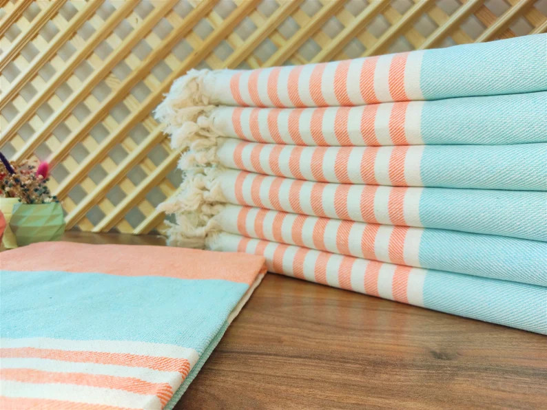 Turkish Towel, 40x70", Bridesmaid Gifts, Personalized Beach Towel, Bachelorette Party, Personaliz... | Etsy (US)