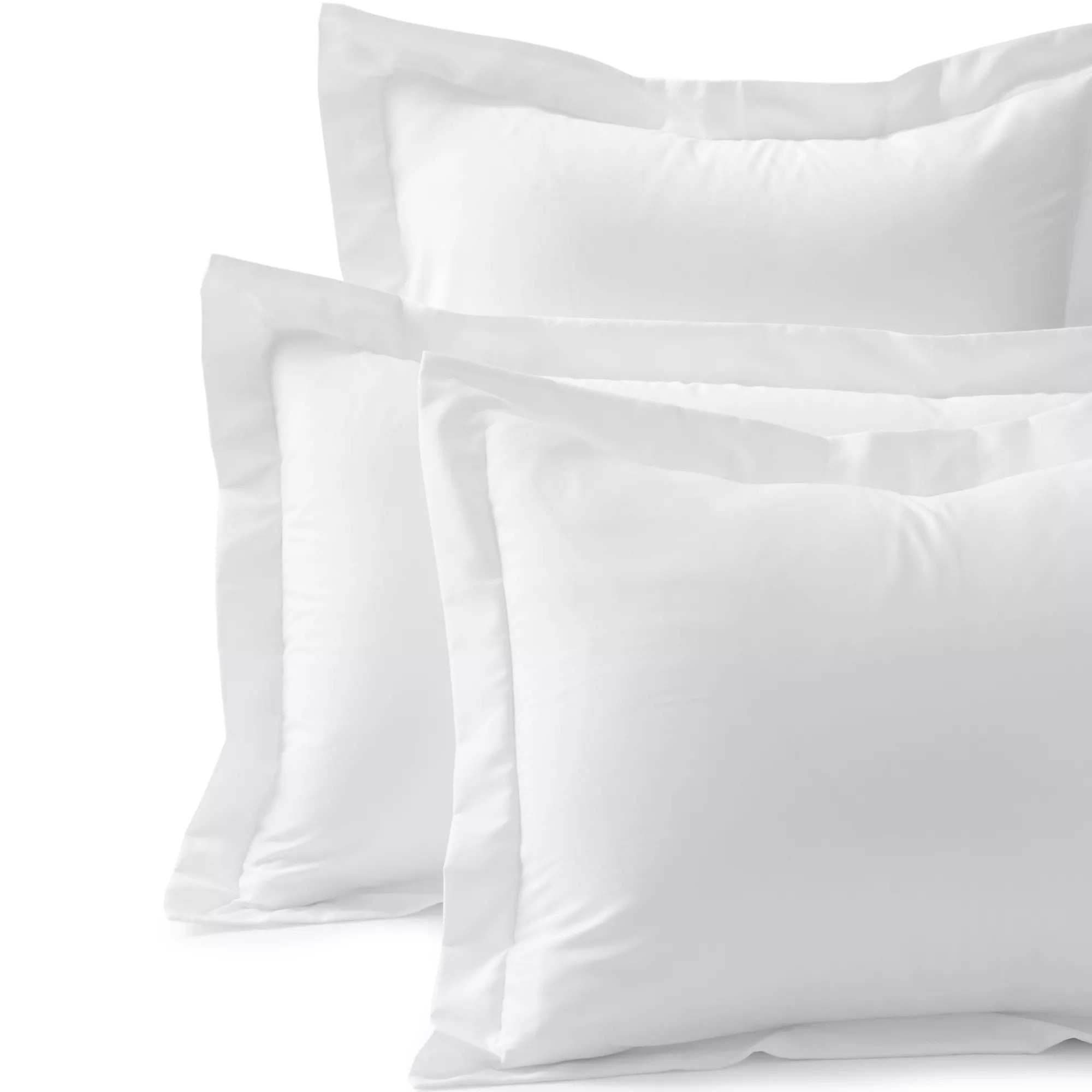 400 Thread Count Premium Supima Cotton No Iron Sateen Pillow Sham | Lands' End (US)