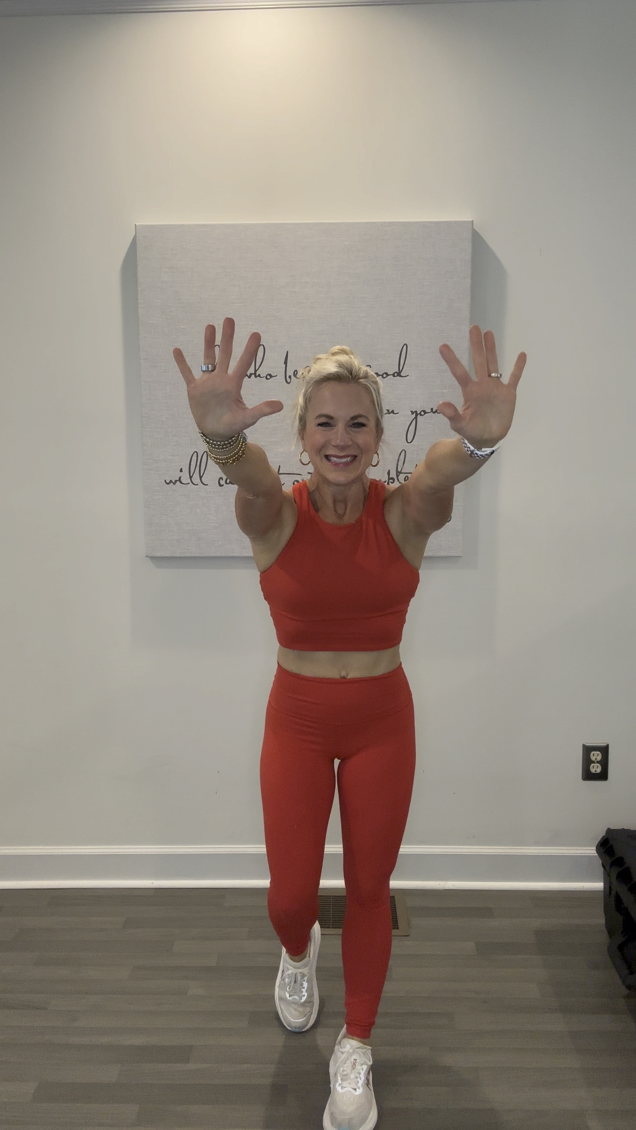 True red ❤️ butterluxe set!!  Best material and color!! Yoga, strength, hitt or running- it's perfect!  

#LTKActive #LTKFitness #LTKFindsUnder50