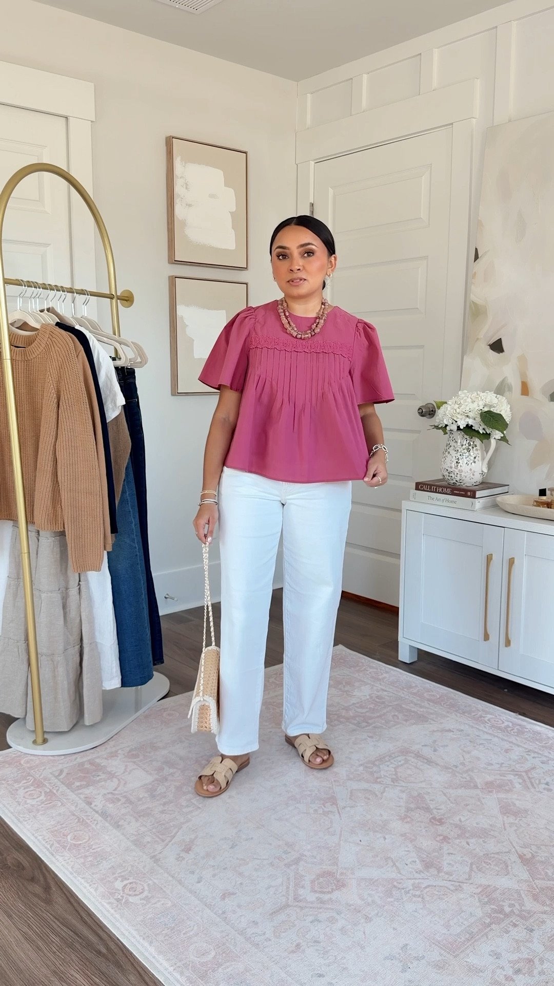 Target Tops and Old Navy Jeans for Spring!
For reference: I’m 5’0, petite, 32b bra size, and 2/26 in bottoms, pear shaped. 
*Everything I share is unaltered! TTS means true to size. Between size 5-6.5 in shoes

All tops and jackets size xs TTS
White jeans size 2 petite TTS 
All sandals size 5-5.5


#LTKootd #LTKgrwm #LTKPetite