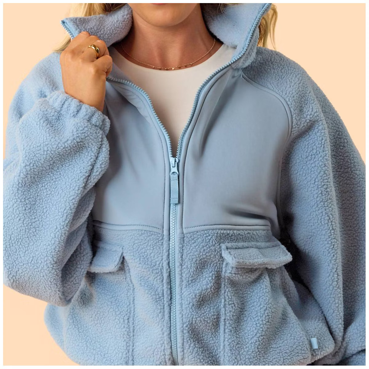 Blogilates Women's Bonfire Fleece Jacket | Target