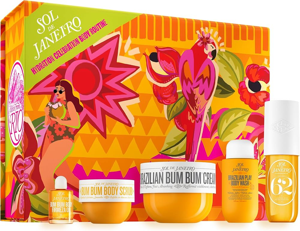SOL DE JANEIRO Hydration Celebration Body Routine Gift Set | Amazon (US)