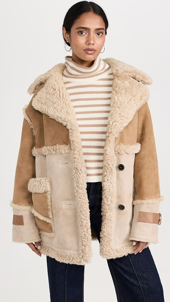 Shoreditch Ski Club Reva Shearling Coat | Shopbop | Shopbop