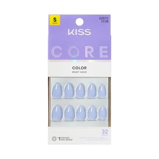 Kiss Core Color False Nails, Blue | CVS Health
