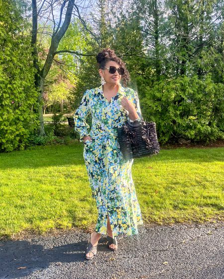 In love with this floral dress a perfect Mother’s Day dress, Easter , church and all your other spring and summer events #floraldress #weddingguestdress #fashionover40 #over50style 

#LTKmidsize #LTKover40 #LTKsalealert