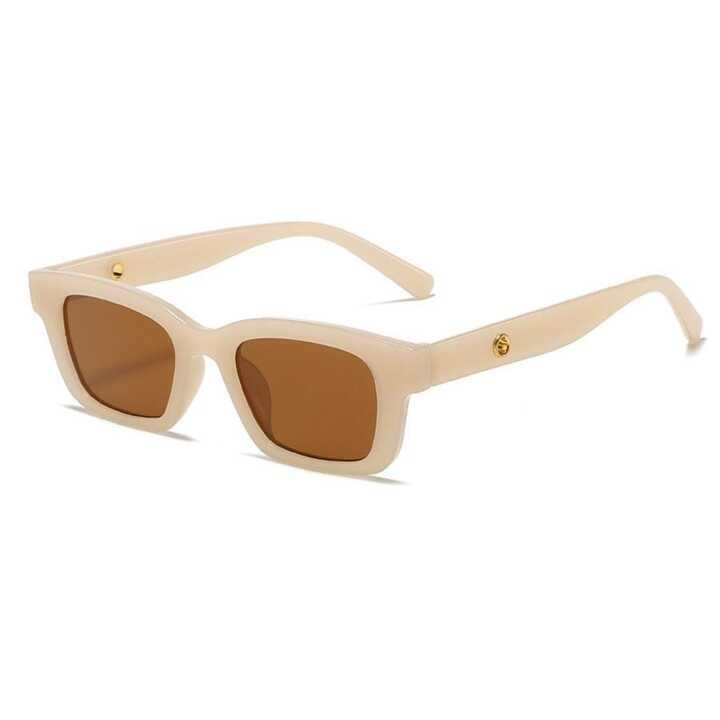 Women Studded Decor Square Frame Casual Sunglasses For Summer | SHEIN