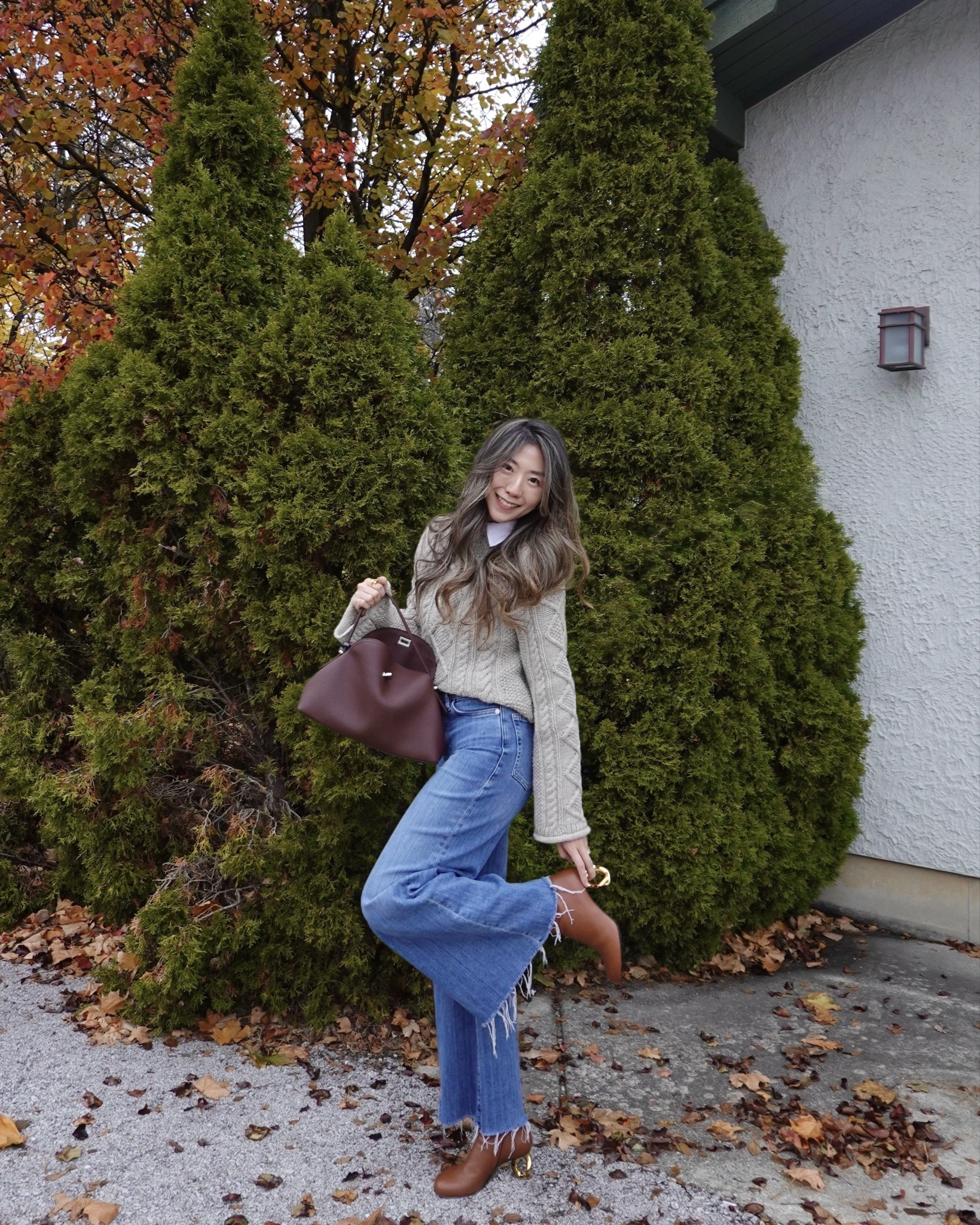 this slouchy silhouette is giving gentle chic vibes 🤎  

#LTKootd #LTKGiftGuide #LTKHoliday