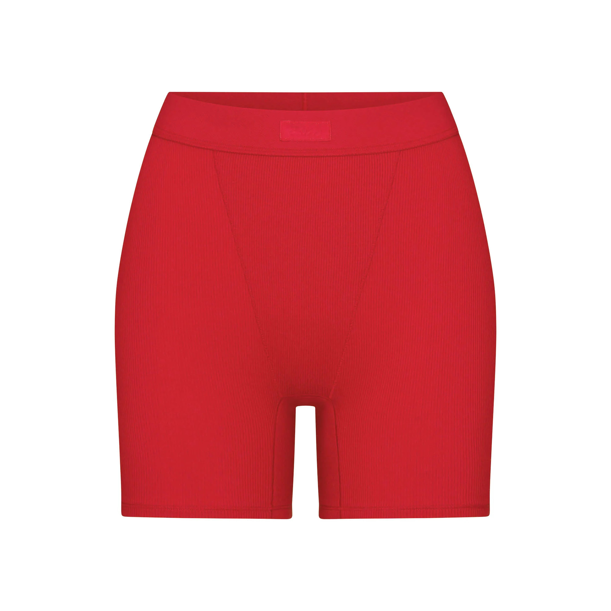 COTTON RIB BOXER | CRANBERRY | SKIMS (US)