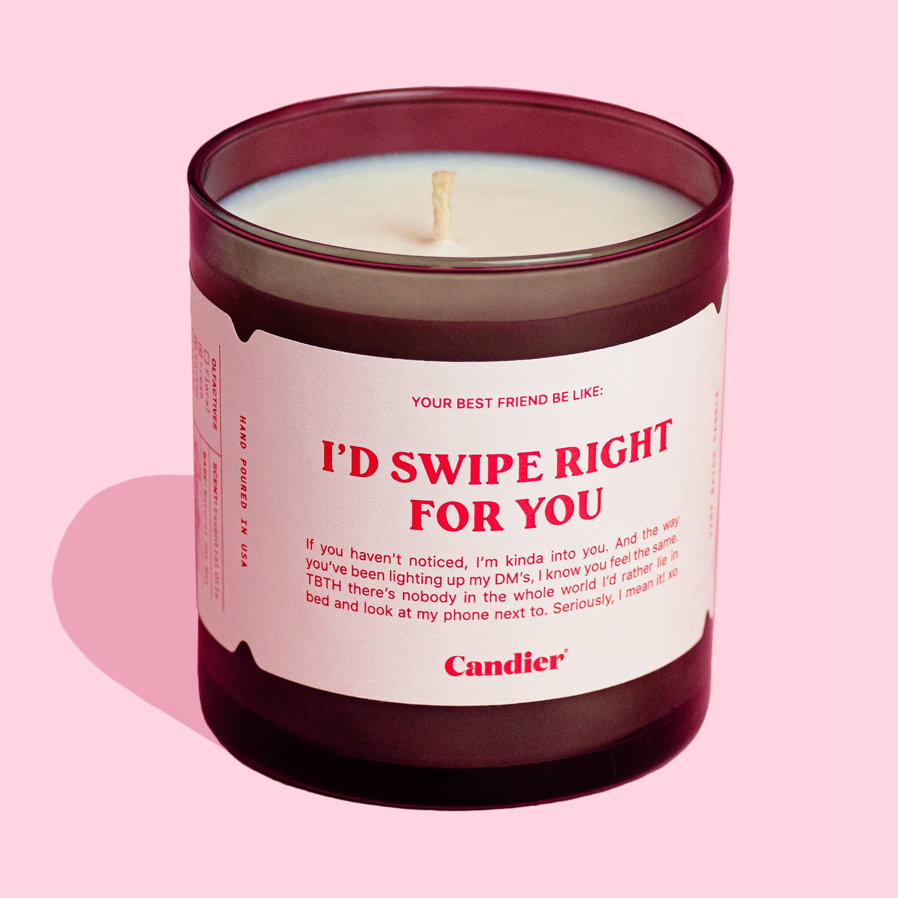 Swipe Right Candle | Jones & Daughters