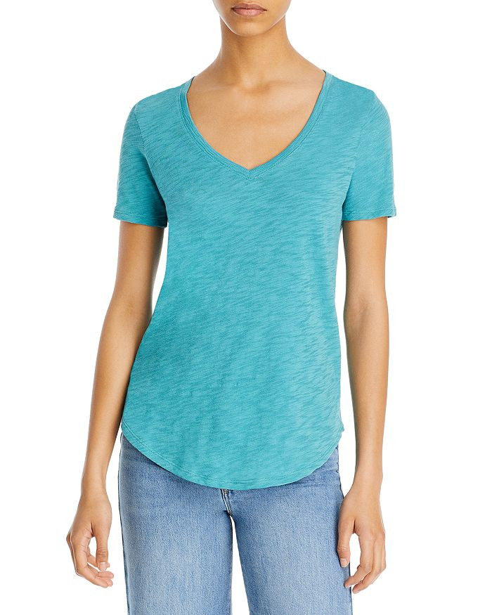 Short Sleeve V-Neck Tee | Bloomingdale's (US)