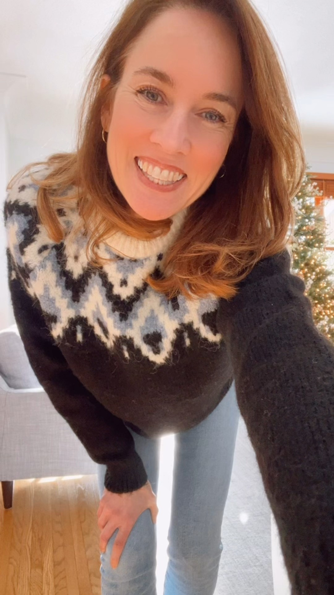 Fair isle cardigan - sweater a day - shopping for winter sweaters. RD Style sweater #over50style #skisweater

#LTKdayinmylife #LTKootd #LTKOver40