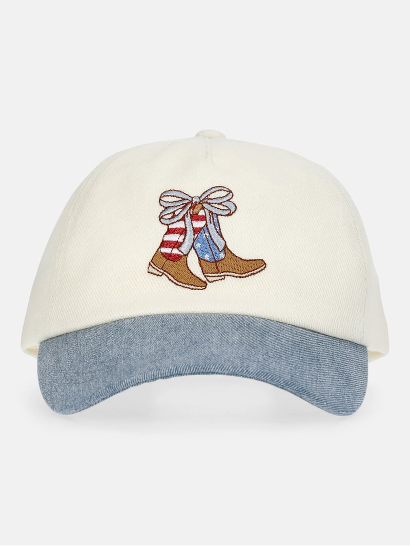 No Boundaries Women's Americana Baseball Hat | Walmart (US)
